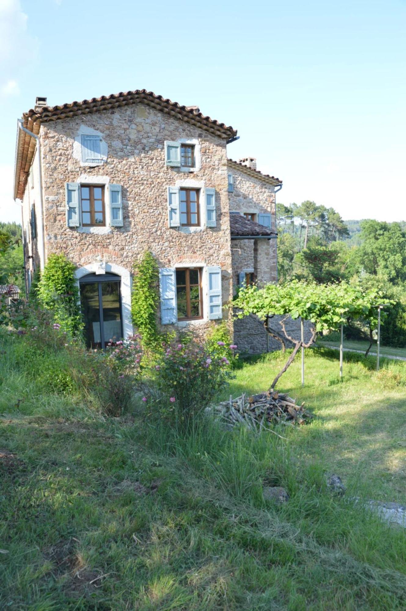 Mas Des Druilles Bed & Breakfast Generargues Bagian luar foto